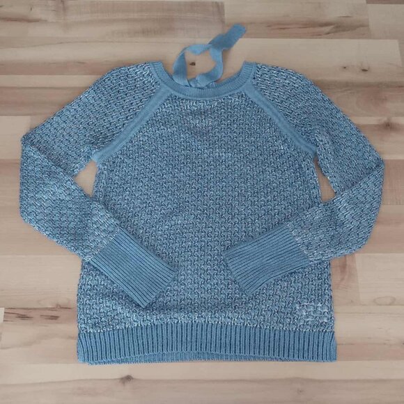 INC Metallic Pullover Crochet Sweater - Picture 1 of 11